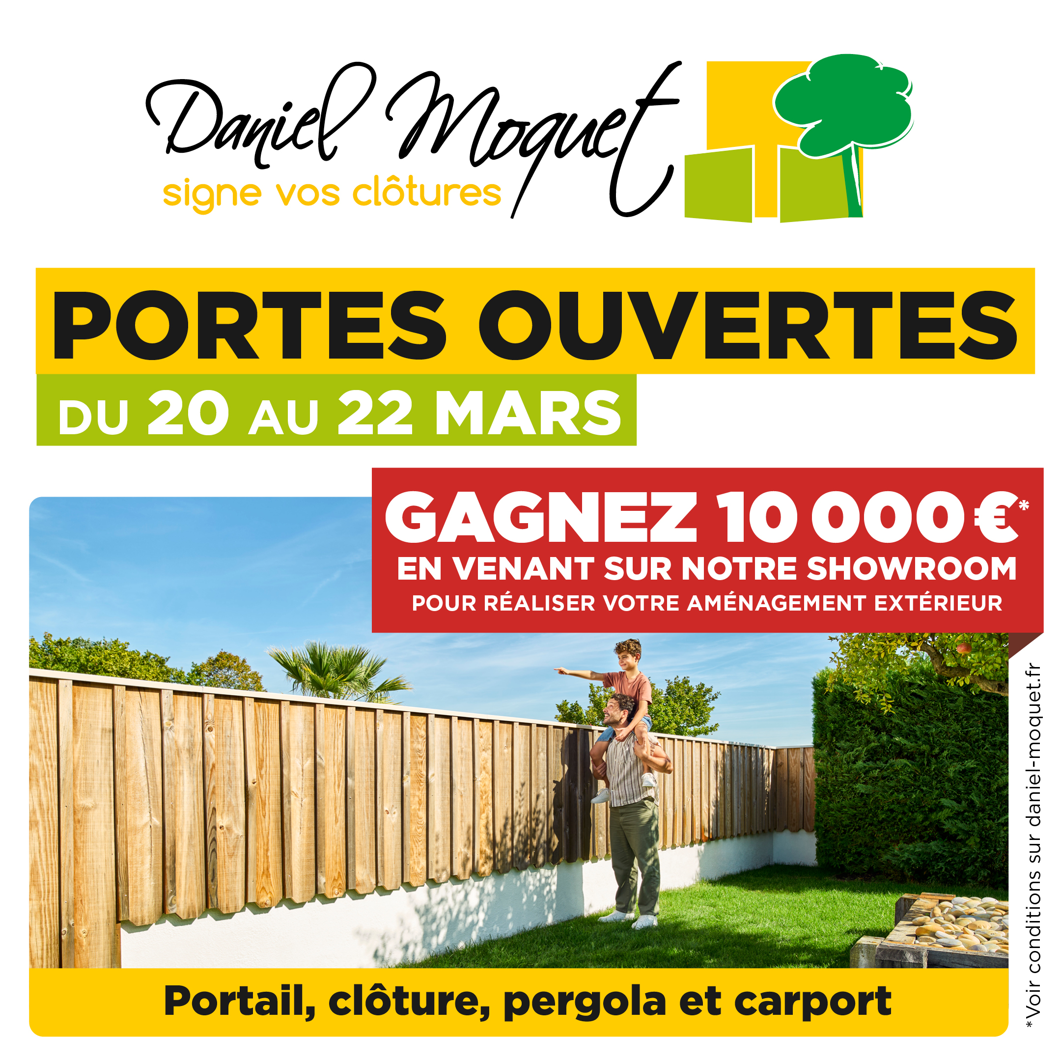 Porte ouvertes - Portail - Clôture - Pergola