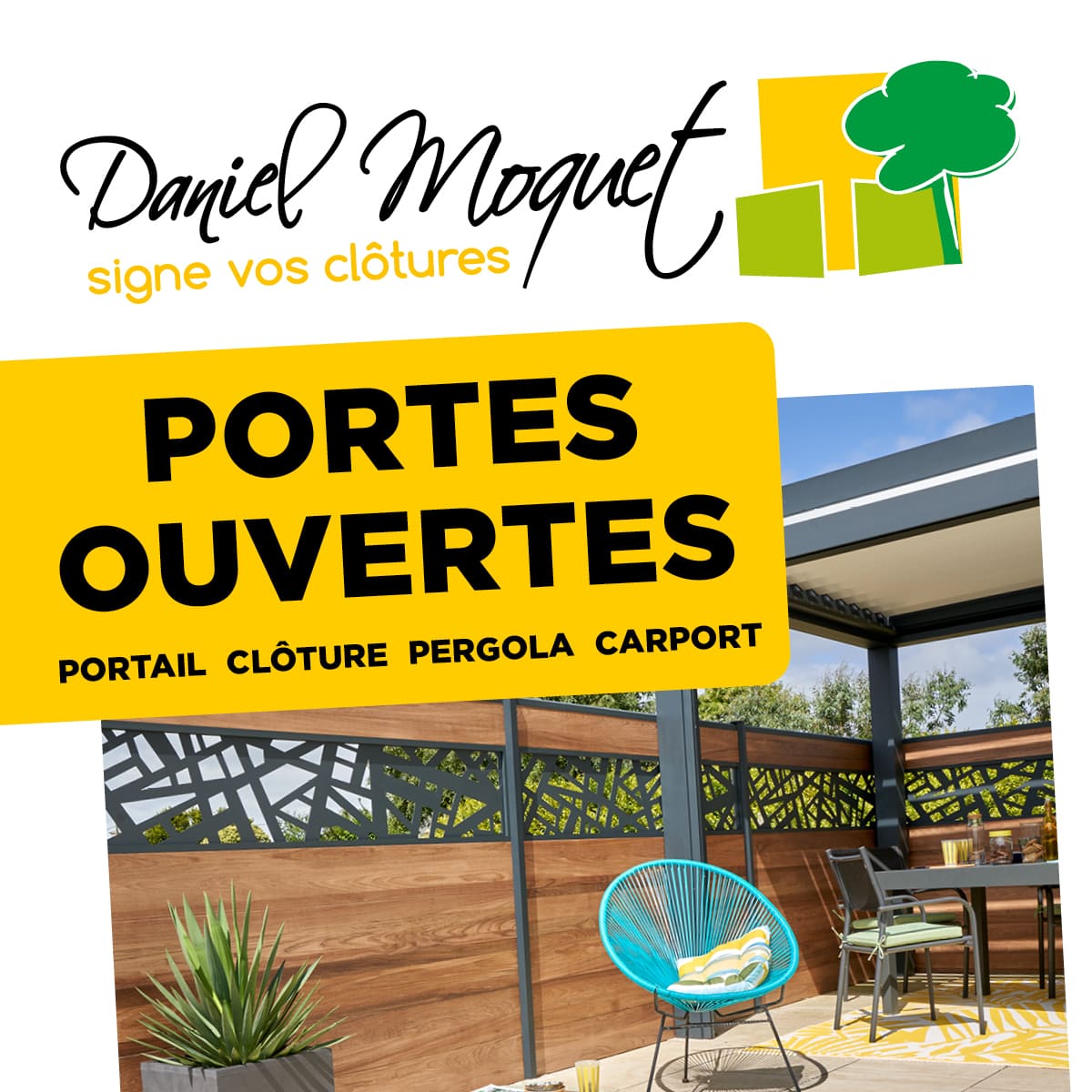 Porte ouvertes - Portail - Clôture - Pergola