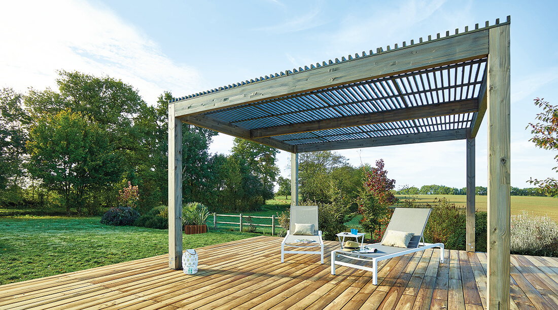 Pergola, innovations et tendances