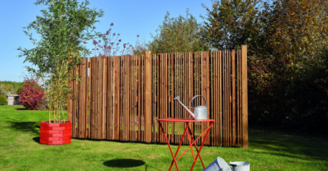 Cl&ocirc;ture en bois originale