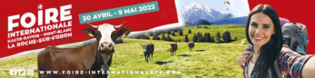 Participation à la Foire international 74 du 30 avril au 09 mai à La Roche sur Foron