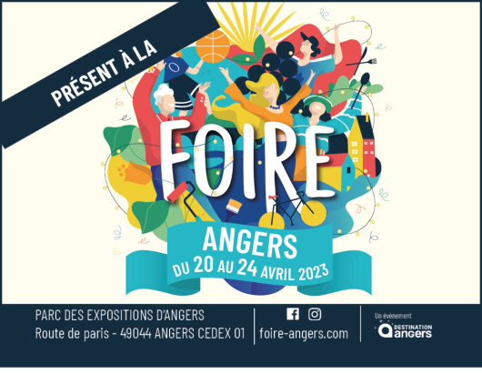 Participation à la Foire d'Angers du 20 au 24 avril 2023