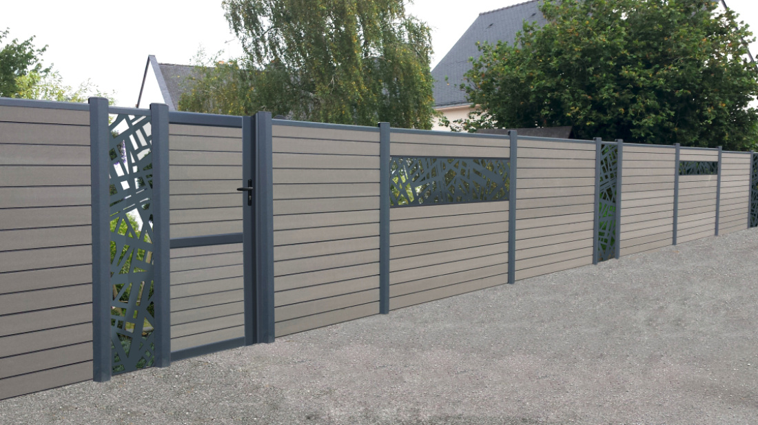 Le choix d’une clôture composite