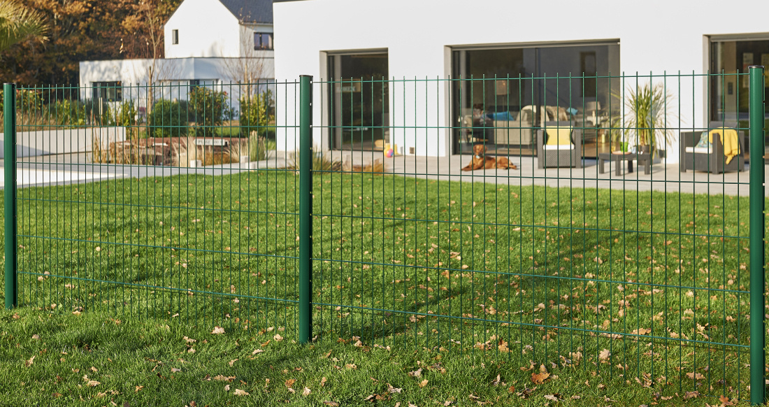 L’installation d’une clôture grillage