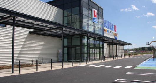 Présence à la galerie marchande Super U de Prissé