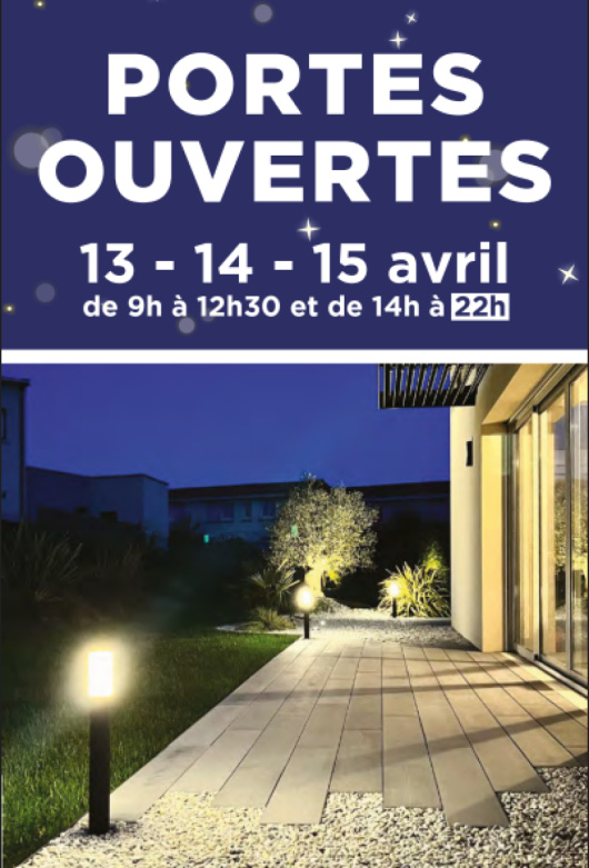 Portes ouvertes nocturnes - 13-14-15 avril 2023