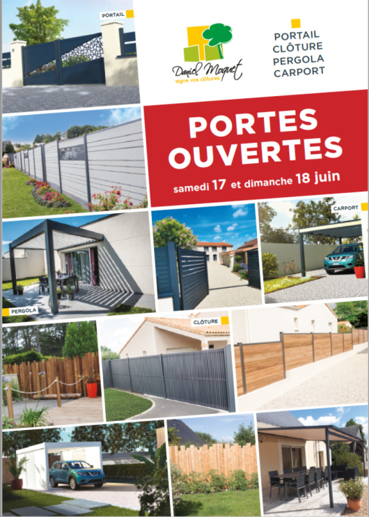 Portes ouvertes du 17 au 18 juin 2023
