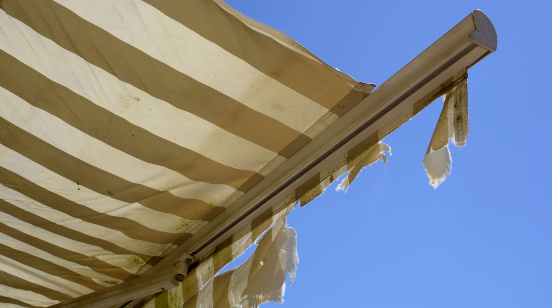 Durée de vie et rentoilage d’un store banne