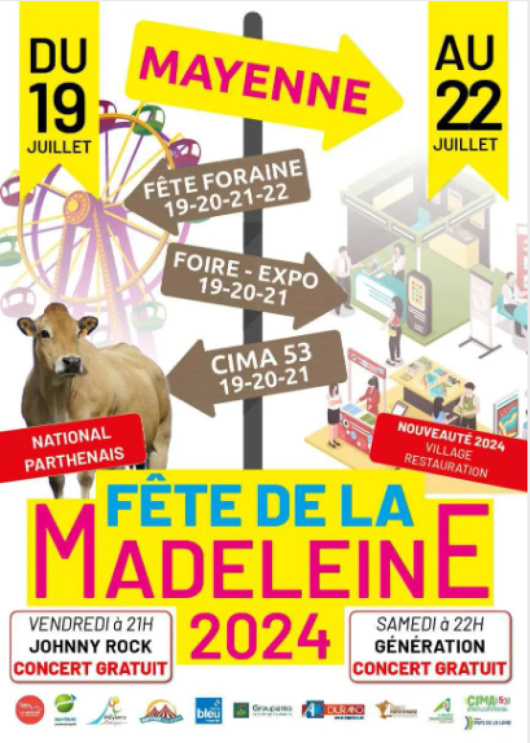 Foire de la madeleine - 2024