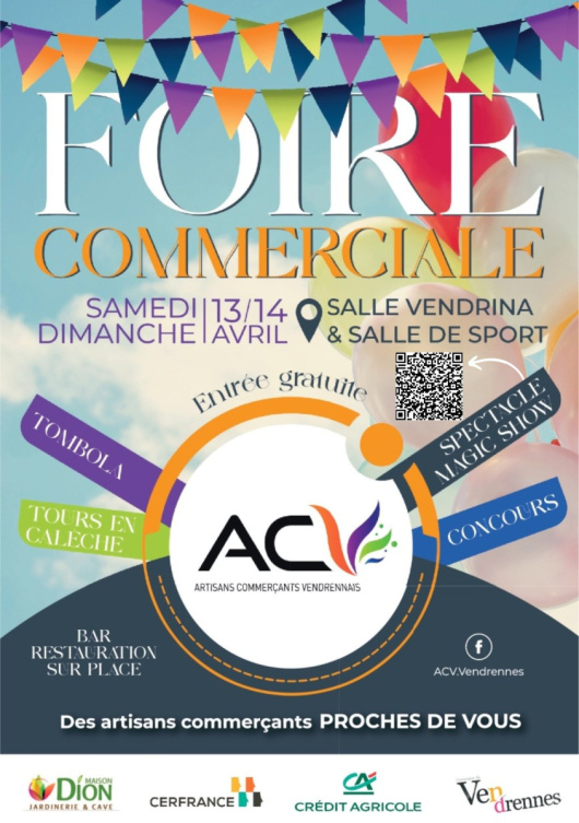 Foire Commerciale - Vendrennes 2024