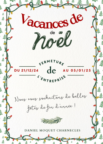 Une parenthèse festive pour mieux revenir !