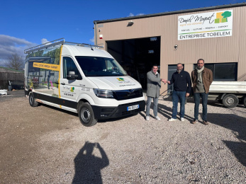 Un nouveau camion pour l’entreprise Tobelem du reseau Daniel Moquet ! 