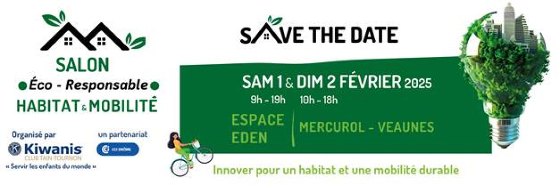 Venez découvrir nos solutions d’aménagement extérieur au Salon de l'Habitat !