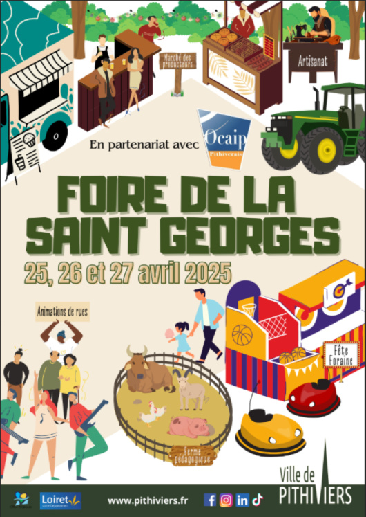 L'entreprise Grichois vous donne rendez-vous à la Foire de la Saint Georges ! 