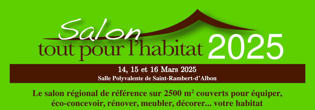 Rejoignez-nous au salon de Saint-Rambert-d'Albon !