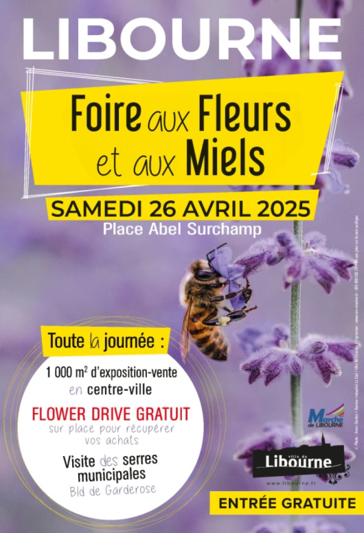 L'entreprise Cona sera présente à la Foire aux Fleurs de Libourne !