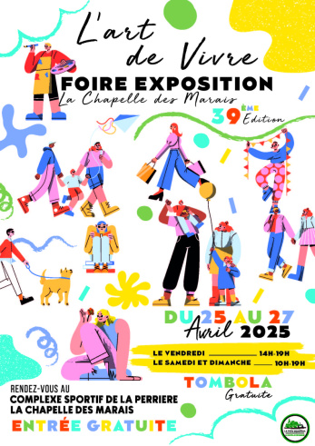 Rendez-vous à la Foire Exposition de La Chapelle des Marais !