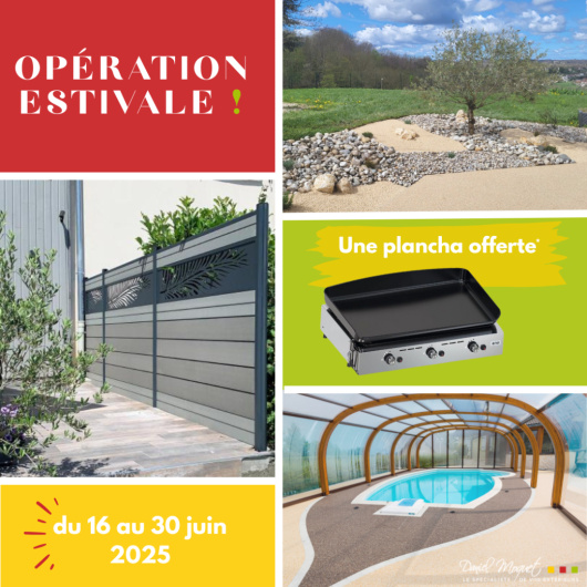 Du 16 au 30 juin 2025 : une plancha offerte !