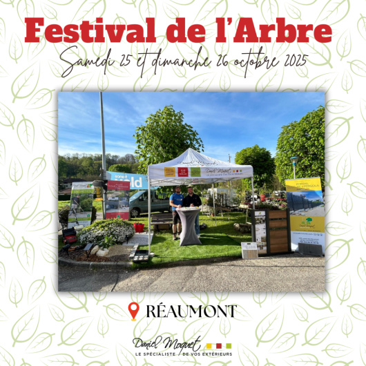 Venez nous rencontrer au Festival de l'Arbre de Réaumont !