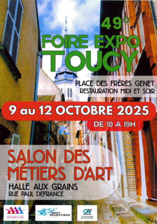Retrouvez l'entreprise CHOLLEY au salon à la Foire Expo de Toucy !