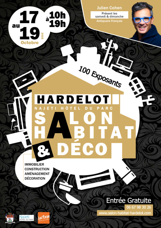 Participation au Salon Habitat & Déco à Hardelot (17-19 octobre 2025)