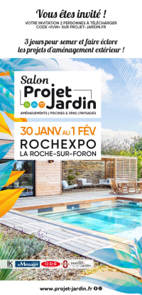 L'entreprise TT AMENAGEMENTS vous invite au Salon Projet Jardin de La Roche-sur-Foron !