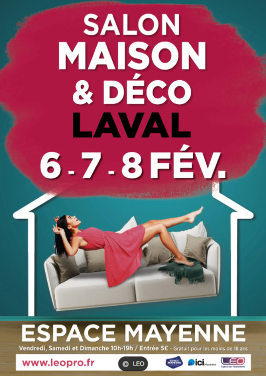 Venez nous rencontrer au salon maison et déco !