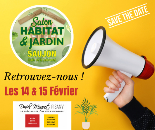 Retrouvez l'entreprise BARON au Salon de l'Habitat & Jardin de Saujon !