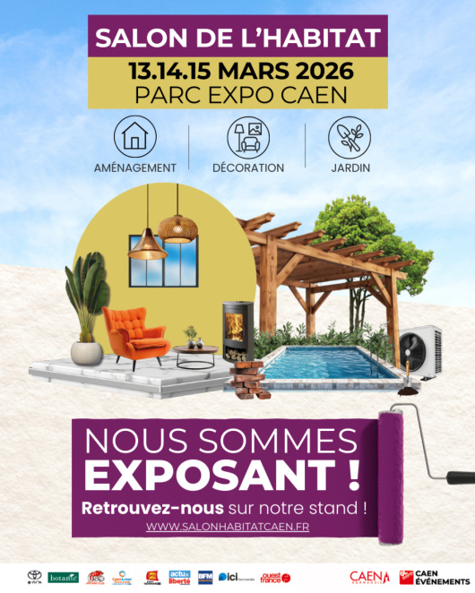 L’entreprise PORET au Salon de l’Habitat de Caen du 13 au 15 mars 2026