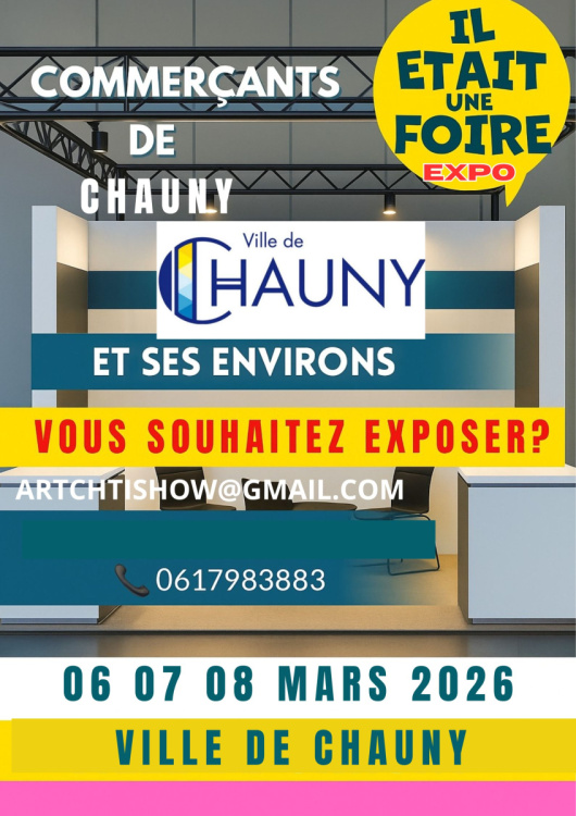 Rencontrez-nous à la Foire Expo de Chauny !