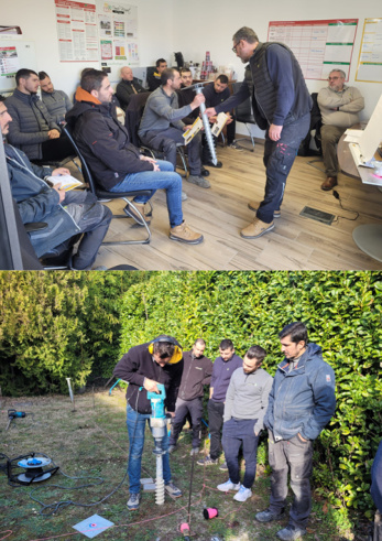 Journée technique et formation  à l'entreprise SAPET