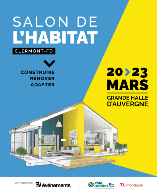 Participation au Salon de l’Habitat de Clermont-Ferrand du 20 au 23 mars 2026