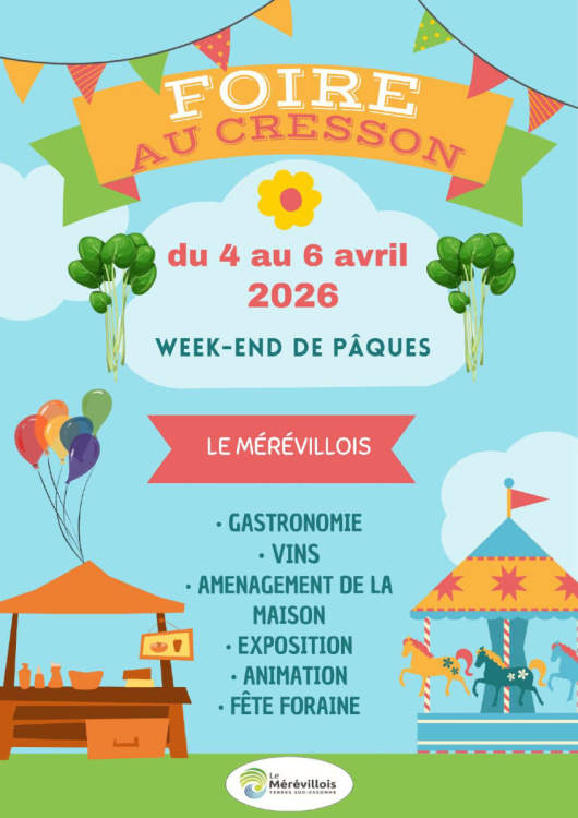 L’Entreprise Grichois vous donne rendez-vous à la Foire au Cresson de Méréville !