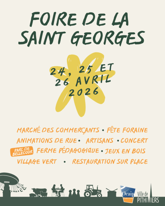 L’Entreprise Grichois vous donne rendez-vous à la Foire de la Saint-Georges de Pithiviers !