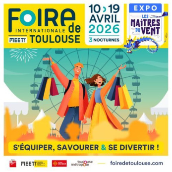 Retrouvez-nous à la Foire de Toulouse !