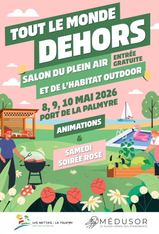 Notre entreprise sera au Salon du Plein Air « Tout le Monde Dehors » à La Palmyre