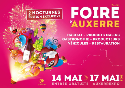 Rendez-vous à la Foire d'Auxerre avec l'entreprise Cholley !