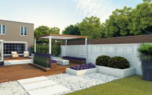 Un jardin moderne et esthétique grâce à vos installations extérieures
