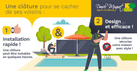 Comment se cacher de la vue des voisins ?