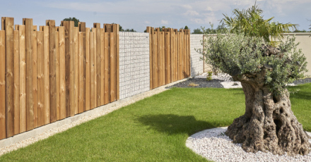 Clôture décorative