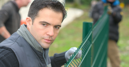 Installation, Pose de Clôture