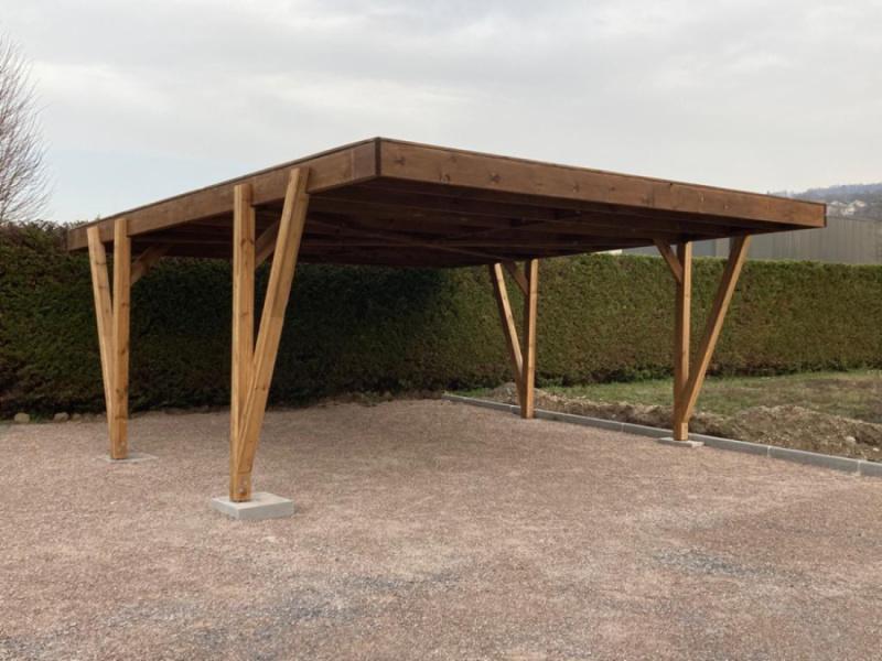 Choisir un carport bois pour votre voiture