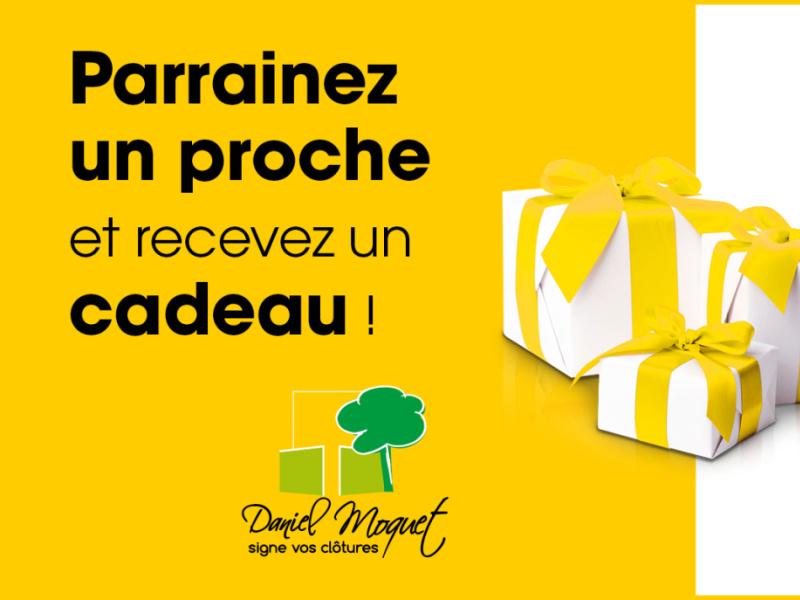 Parrainez un proche et recevez un cadeau !