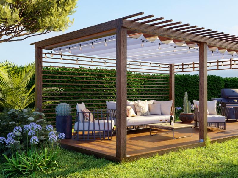 Choisir le bon matériau pour sa pergola