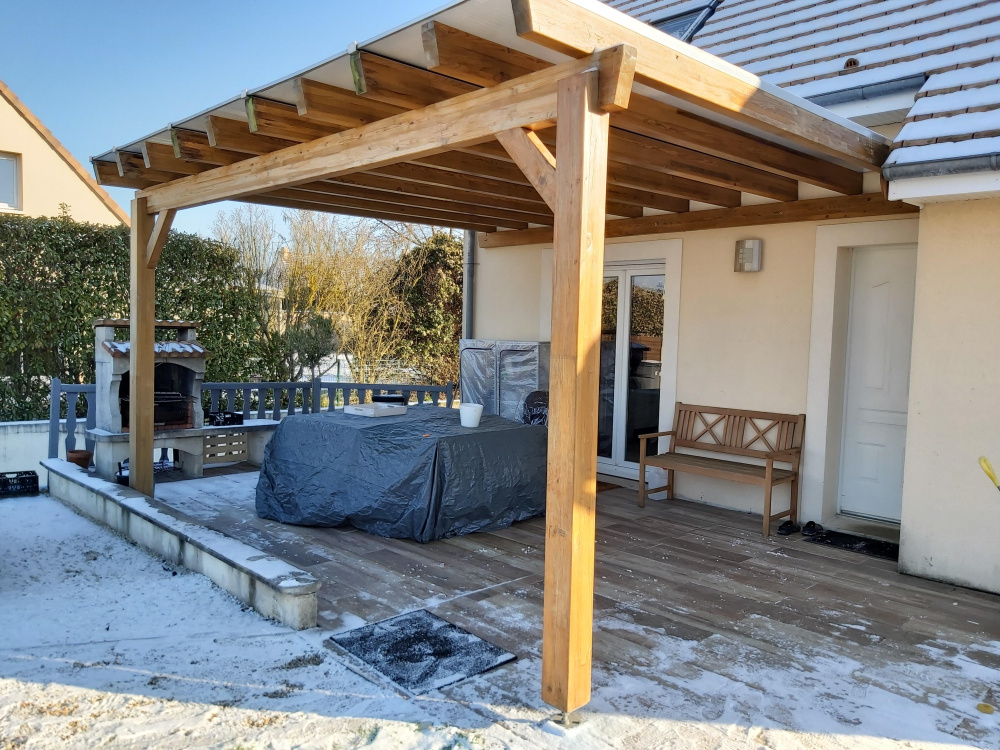 Pergola en bois