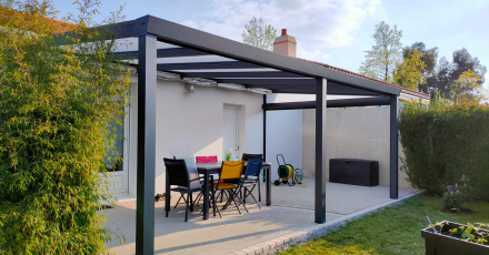 Pergola en aluminium