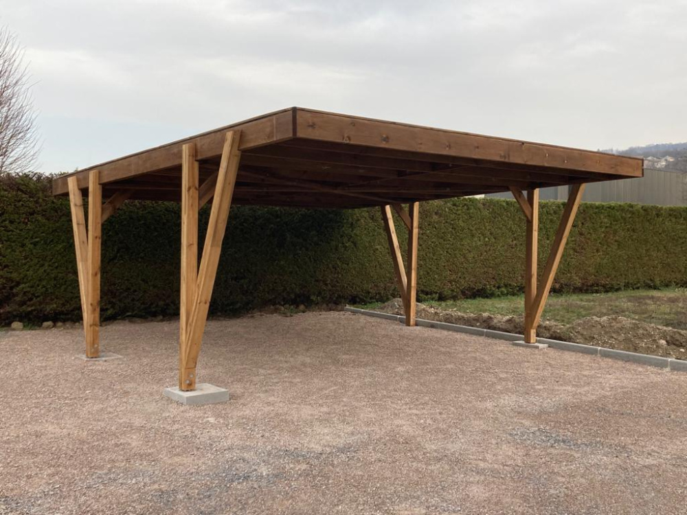 Carport en bois
