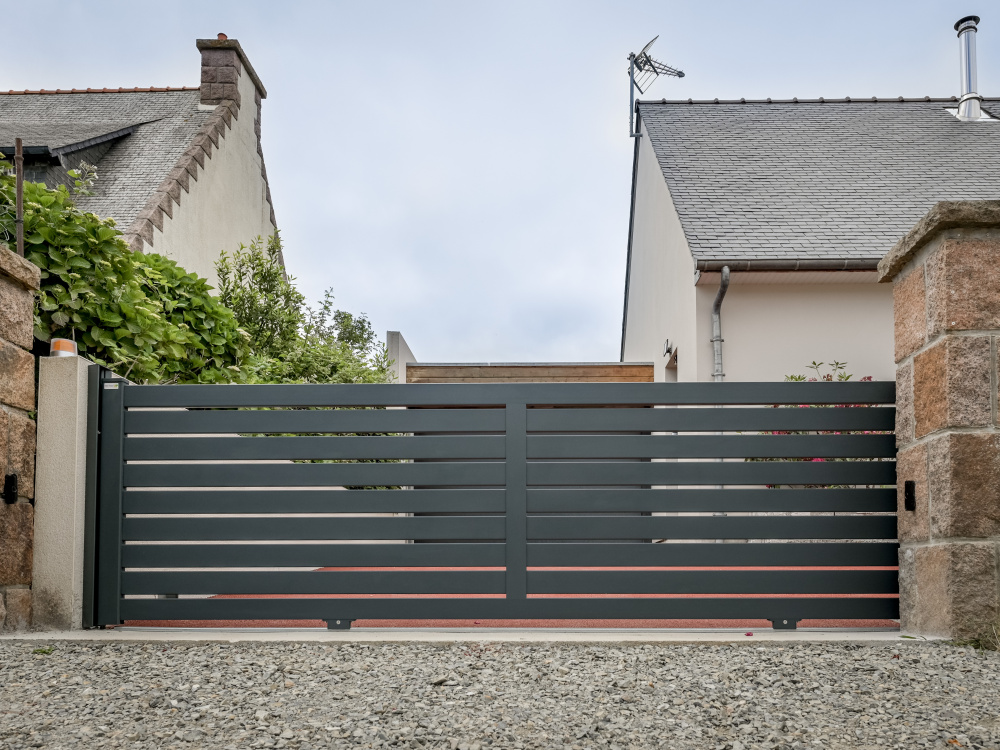 Portillon Aluminium contemporain Kestenn